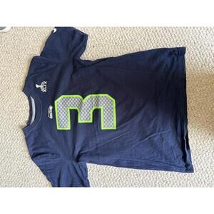 Seattle Seahawks Russell Wilson Jersey, Size M, Nike, XLIX Edition